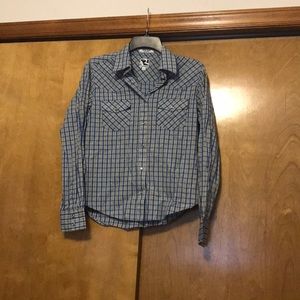 Rockies snap front western shirt size small